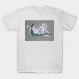 Reclining Woman by Arthur Bowen Davies T-Shirt